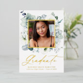 Weiße Blumengärten Abschluss Ankündigung (Stehend vorne)