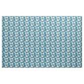 Weiße Blumengartenmuster Stoff (Yard (91,4 cm))