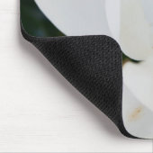 Weiße Blumengeschenkblüte der südlichen Magnolie Mousepad (Ecke)