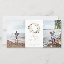 Weiße Blumengrün Kraut Weihnachtsfest Foto