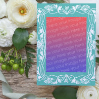 Weiße Blumenstadt Jugendstil Muttertag