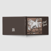 Weiße Blüte Gästebuch (Voll)