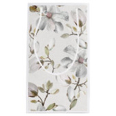 Weiße Blüte Kleine Geschenktüte (Vorderseite)