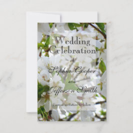 Weiße Blüte Save The Date