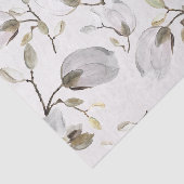 Weiße Blüten Seidenpapier (Ausschnitt)