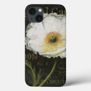 Weiße Blüten und Blätter Case-Mate iPhone Hülle