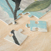 Weiße Blüten vom Süden Puzzle (Seite)