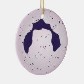 Weiße Blutzelle Keramik Ornament (Rechts)