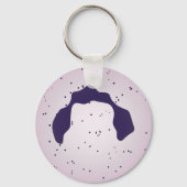 Weiße Blutzelle Schlüsselanhänger (Vorderseite)