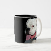 Weiße Boxer-Tasse Zweifarbige Tasse (VorderseiteRechts)