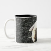 Weiße Boxer-Tasse Zweifarbige Tasse (Links)