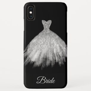 *~* weiße BrautkleiderGlitzer-Braut Case-Mate iPhone Hülle