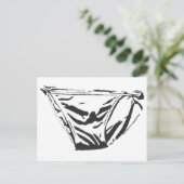 Weiße Briefkarte Postkarte (Stehend Vorderseite)