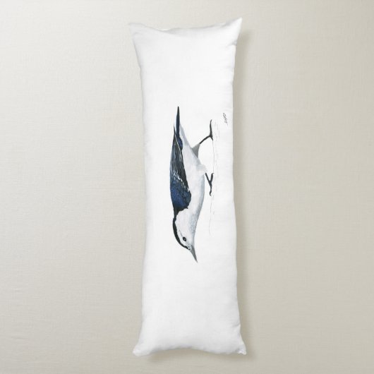 Weiße Brüste Seitenschläferkissen (Rückseite (Vertikal))