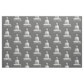 Weiße Buddha-Statue Stoff (Fat Quarter (45,7 x 55,9 cm))
