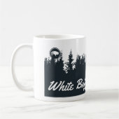 Weiße Büffel-draußen Tasse mit dem Gans-Fliegen (Links)