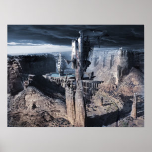 Weiße Burg Poster