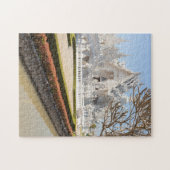 Weiße Burg Puzzle (Horizontal)