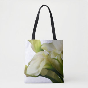 Weiße Calla-Lilien-Taschen-Tasche LK Tasche