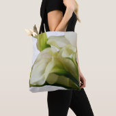 Weiße Calla-Lilien-Taschen-Tasche LK Tasche (Von Nahem)