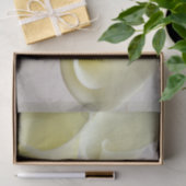 Weiße Calla-Lilien von oben Seidenpapier (Geschenk)