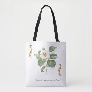 Weiße Camelia Tasche