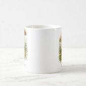 Weiße Champignon-Kaffeetasse Kaffeetasse (Mittel)