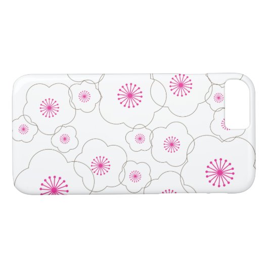 WEISSE CHERRY-BLOSSOME Case-Mate iPhone HÜLLE (Rückseite (Horizontal))