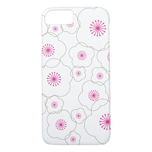 WEISSE CHERRY-BLOSSOME Case-Mate iPhone HÜLLE (Rückseite)