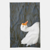 Weiße chinesische Gans Küchentuch (Vertikal)