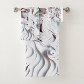 WEISSE CHRISTMAS BADHANDTUCH SET (Insitu)