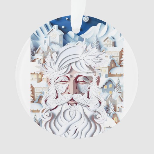 WEISSE CHRISTMAS ORNAMENT (Vorderseite)