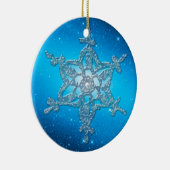 WEISSE CHRISTMAS Snowflake Ornament 6 (Rechts)