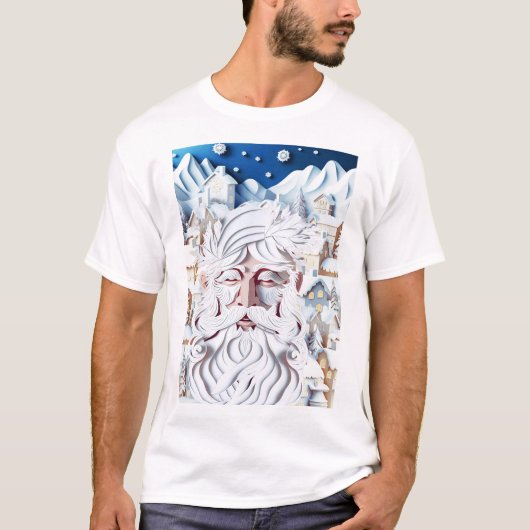 WEISSE CHRISTMAS T-Shirt (Vorderseite)