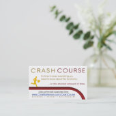 Weiße cmpromo-Karte (allgemein) Visitenkarte (Stehend Vorderseite)