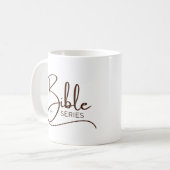 Weiße Community Bibel-Serie Tasse (Vorderseite Links)