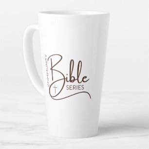 Weiße Community Bible Series Tasse