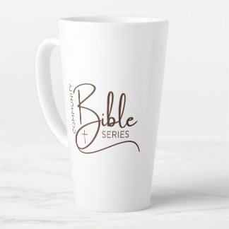 Weiße Community Bible Series Tasse