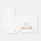 Weiße Creme Pumpkin Floral Fall in Liebe Gefälligk Geschenkschachtel (Ungefaltet)