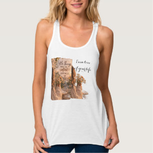 Weiße Crop-Tanktop Tank Top