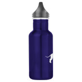 Weiße Dackel Trinkflasche (Links)