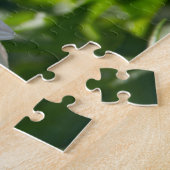 Weiße Dahlie im Foto Puzzle (Seite)