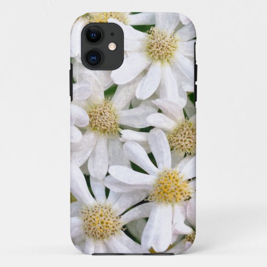 Weiße Dahlien Case-Mate iPhone Hülle (Rückseite)