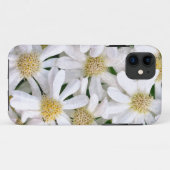 Weiße Dahlien Case-Mate iPhone Hülle (Rückseite (Horizontal))
