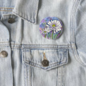 Weiße Daisy Blume Button (Beispiel)