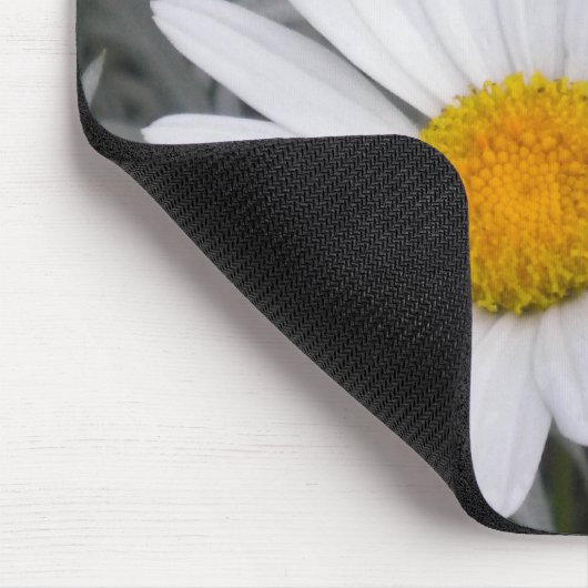 Weiße Daisy-Maus-Pad Mousepad (Ecke)