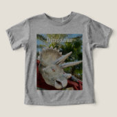 Weiße Dinosaurier (Design Vorderseite)