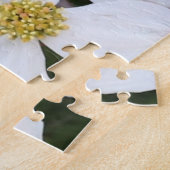 Weiße Dogwood-Blume Fotorätsel Puzzle (Seite)