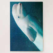 Weiße Dolphin Puzzle (Vertikal)