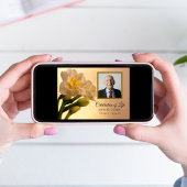 Weiße Doppel-Daffodils Blume Feiern des Lebens Einladung